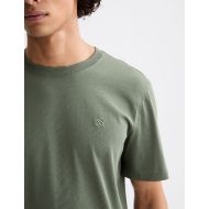 Снимка на SCOTCH&SODA MEN'S SEASONAL CORE - REGULAR FIT LOGO T-SHIRT IN DARK GREEN 5