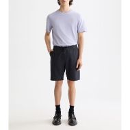 Picture of SCOTCH&SODA MEN'S SEASONAL CORE - REGULAR FIT LOGO T-SHIRT IN PURPLE 4