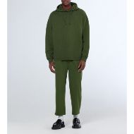 Снимка на SCOTCH&SODA MEN'S CORE - 3 CROSSES HOODIE IN DARK GREEN 4