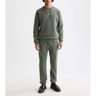Picture of SCOTCH&SODA MEN'S SEASONAL CORE - LOGO BADGE SWEATPANTS IN DARK GREEN 7