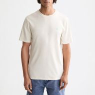 Picture of SCOTCH&SODA MEN'S SEASONAL CORE - REGULAR FIT LOGO T-SHIRT IN WHITE 4