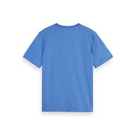 Picture of SCOTCH&SODA MEN'S SEASONAL CORE - REGULAR FIT LOGO T-SHIRT IN BLUE 2