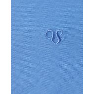 Picture of SCOTCH&SODA MEN'S SEASONAL CORE - REGULAR FIT LOGO T-SHIRT IN BLUE 3