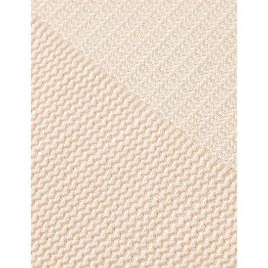 Picture of SCOTCH&SODA MEN'S REGULAR FIT KNITTED TONE ON TONE STRIPED POLO IN LIGHT BEIGE 3