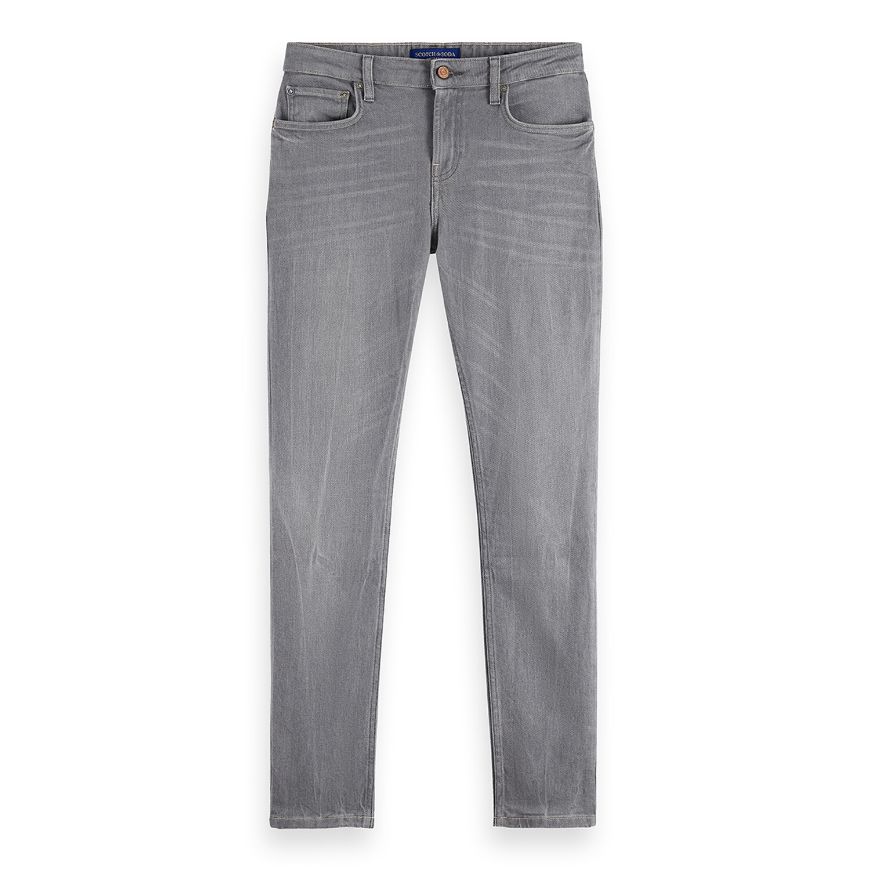 Снимка на SCOTCH&SODA MEN'S CORE SKIM SKINNY JEANS - GREY SANDS