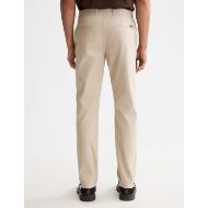 Снимка на SCOTCH&SODA MEN'S SEASONAL CORE - STUART - SLIM FIT WASHED COTTON BLEND CHINO IN MEDIUM BEIGE 5