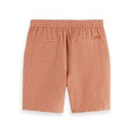 Снимка на SCOTCH&SODA MEN'S SEASONAL CORE - FAVE - COTTON LINEN BERMUDA IN MEDIUM BROWN 2