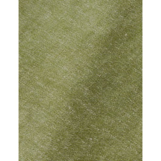 Снимка на SCOTCH&SODA MEN'S SEASONAL CORE - FAVE - COTTON LINEN BERMUDA IN DARK GREEN 3