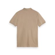 Picture of SCOTCH&SODA MEN'S SEASONAL CORE - REGULAR FIT POLO IN PLAZA TAUPE 2