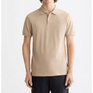 Picture of SCOTCH&SODA MEN'S SEASONAL CORE - REGULAR FIT POLO IN PLAZA TAUPE 4