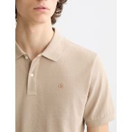 Picture of SCOTCH&SODA MEN'S SEASONAL CORE - REGULAR FIT POLO IN PLAZA TAUPE 5