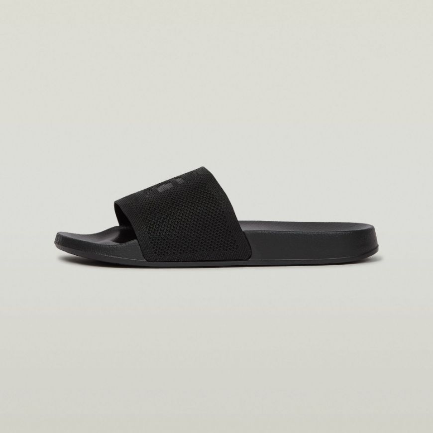 Снимка на G-STAR ДАМСКИ ОБУВКИ CART III KNIT SLIDES В ЧЕРНО