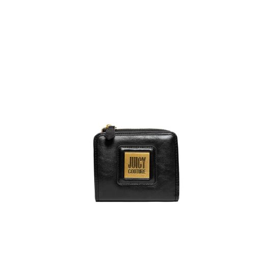 Picture of JUICY COUTURE WOMEN'S POPPY SMALL ZIP WALLET IN BLACK 1