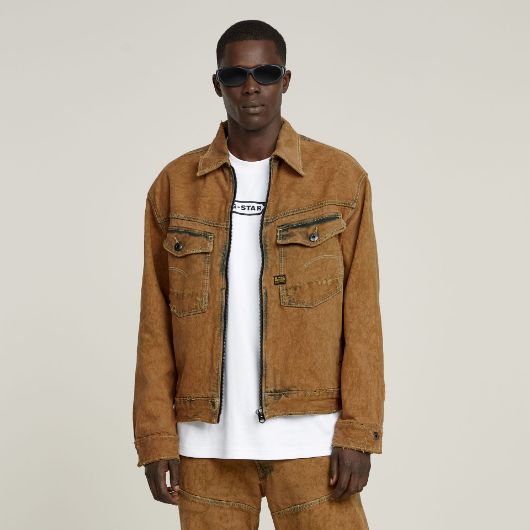 Picture of G-STAR MEN'S DAKOTA ZIP JACKET IN OTHER COLOURS