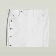 Снимка на G-STAR ДАМСКА ПОЛА MINI BUTTON THROUGH В БЯЛО 5