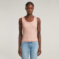 Снимка на G-STAR ДАМСКИ ТОП SLIM RIB TANK TOP В РОЗОВО 1
