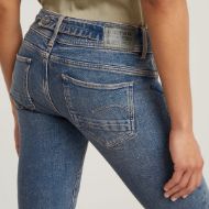 Picture of G-STAR WOMEN'S MIDGE SLIM STRAIGHT JEANS IN BLUE 3