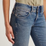 Picture of G-STAR WOMEN'S MIDGE SLIM STRAIGHT JEANS IN BLUE 4