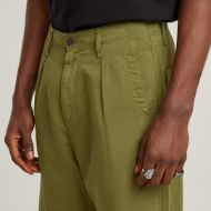 Снимка на G-STAR МЪЖКИ ПАНТАЛОН PLEATED CHINO RELAXED TAPERED В ЗЕЛЕНО 4