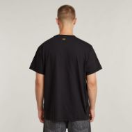 Picture of G-STAR MEN'S ROVIC LOOSE T-SHIRT IN BLACK 2