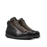 Picture of CAMPER MEN'S PELOTAS ARIEL LEATHER ANKLE BOOTS IN BLACK 2