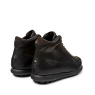 Picture of CAMPER MEN'S PELOTAS ARIEL LEATHER ANKLE BOOTS IN BLACK 4