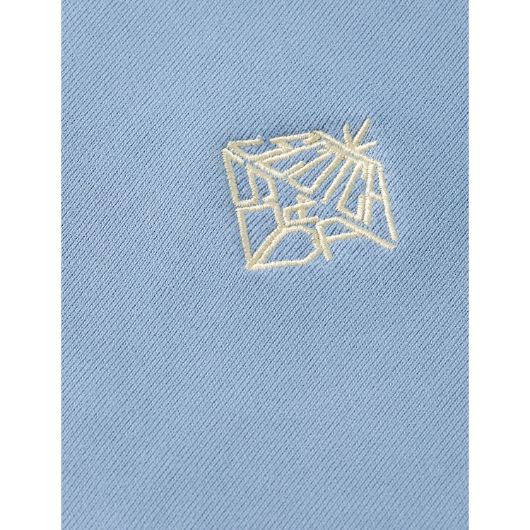 Снимка на SCOTCH&SODA WOMEN'S EMBROIDERED LOGO RELAXED FIT SWEATSHIRT IN FADED DENIM