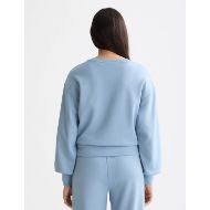 Снимка на SCOTCH&SODA WOMEN'S MODAL SWEATSHIRT IN FADED DENIM 5