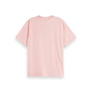 Снимка на SCOTCH&SODA WOMEN'S REGULAR FIT T-SHIRT WITH CHEST ARTWORK IN BARELY THERE 2