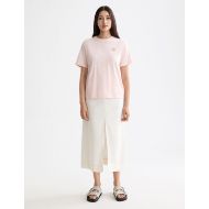 Снимка на SCOTCH&SODA WOMEN'S REGULAR FIT T-SHIRT WITH CHEST ARTWORK IN BARELY THERE 6