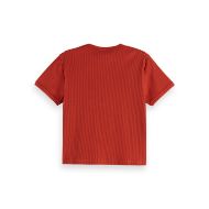 Снимка на SCOTCH&SODA WOMEN'S BABY RIB T-SHIRT IN KETCHUP 2