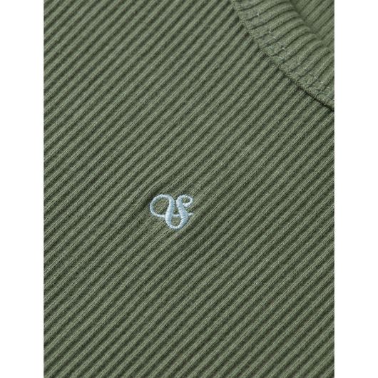 Снимка на SCOTCH&SODA WOMEN'S BABY RIB T-SHIRT IN THYME