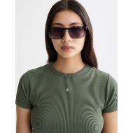 Снимка на SCOTCH&SODA WOMEN'S BABY RIB T-SHIRT IN THYME 4