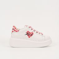 Снимка на KARL LAGERFELD ДАМСКИ СПОРТНИ ОБУВКИ ANAKAPRI MULTI LOVE LACE UP В БЯЛО 1