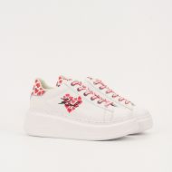 Снимка на KARL LAGERFELD ДАМСКИ СПОРТНИ ОБУВКИ ANAKAPRI MULTI LOVE LACE UP В БЯЛО 2