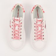 Снимка на KARL LAGERFELD ДАМСКИ СПОРТНИ ОБУВКИ ANAKAPRI MULTI LOVE LACE UP В БЯЛО 4