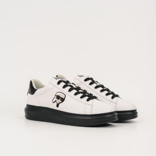 Show details for KARL LAGERFELD MEN'S KAPRI KARL NFT LO LACE IN WHITE & BLACK 2 - FanPoint Picture of KARL LAGERFELD MEN'S KAPRI KARL NFT LO LACE IN WHITE & BLACK 2