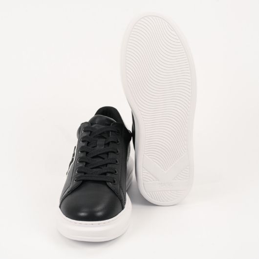 Show details for KARL LAGERFELD MEN'S KAPRI SIDETRIM LO LACE IN BLACK 3 - FanPoint Picture of KARL LAGERFELD MEN'S KAPRI SIDETRIM LO LACE IN BLACK 3