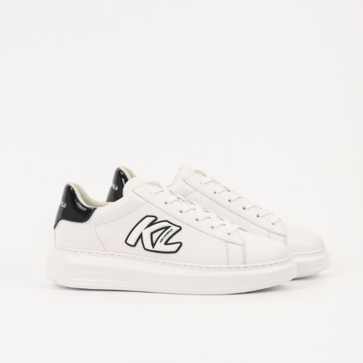 Show details for KARL LAGERFELD MEN'S KAPRI SIDETRIM LO LACE IN WHITE 2 - FanPoint Picture of KARL LAGERFELD MEN'S KAPRI SIDETRIM LO LACE IN WHITE 2