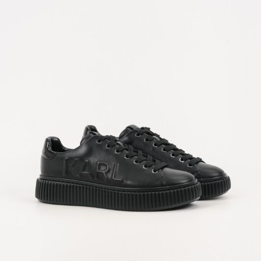 Show details for KARL LAGERFELD MEN'S KAPRIKA GEOMETRIKARL LOGO IN BLACK 2 - FanPoint Picture of KARL LAGERFELD MEN'S KAPRIKA GEOMETRIKARL LOGO IN BLACK 2