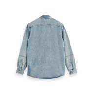 Снимка на SCOTCH&SODA MEN'S CUSTOMISED DENIM OVER SHIRT - ART FROM THE HEART 2