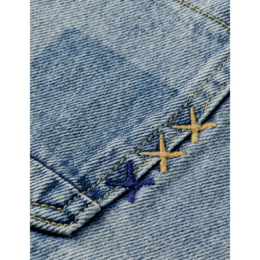 Show details for SCOTCH&SODA MEN'S CUSTOMISED DENIM OVER SHIRT - ART FROM THE HEART 3 - FanPoint Picture of SCOTCH&SODA MEN'S CUSTOMISED DENIM OVER SHIRT - ART FROM THE HEART 3