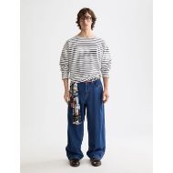 Снимка на SCOTCH&SODA MEN'S SEASONAL SUPER LOOSE PLEAT FRONT JEANS - FOREVER BLUE 7