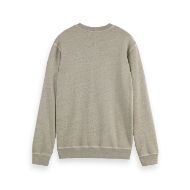 Снимка на SCOTCH&SODA MEN'S DENIM WASHED ARTWORK SWEATSHIRT IN MEDIUM GREY 2
