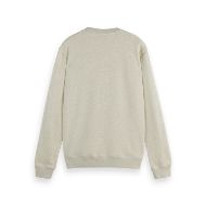 Снимка на SCOTCH&SODA MEN'S DENIM WASHED ARTWORK SWEATSHIRT IN LIGHT BEIGE 2
