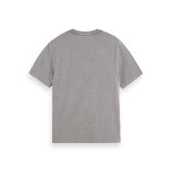 Снимка на SCOTCH&SODA MEN'S DENIM ARTWORK T-SHIRT IN MEDIUM GREY 2