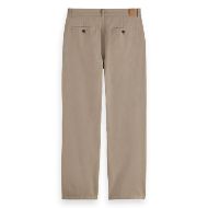 Снимка на SCOTCH&SODA MEN'S OTIS - RELAXED STRAIGHT FIT COTTON LINEN TWILL CHINO IN MEDIUM BEIGE 2