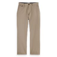 Снимка на SCOTCH&SODA MEN'S OTIS - RELAXED STRAIGHT FIT COTTON LINEN TWILL CHINO IN MEDIUM BEIGE 1