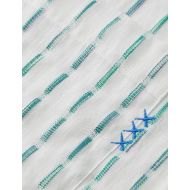 Снимка на SCOTCH&SODA MEN'S STRIPED COTTON-VOILE SHIRT IN WHITE/BLUE GREEN STRIPES 3