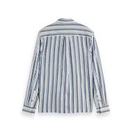 Снимка на SCOTCH&SODA MEN'S TEXTURED STRIPE SHIRT IN LAVENDER STRIPES 2